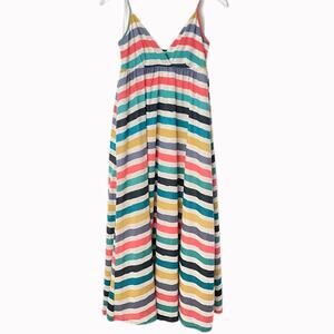 Aryeh Striped Maxi Dress Sz M